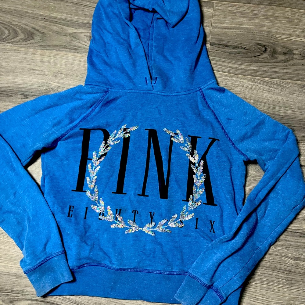 Blue Womens Hoodie | PINK